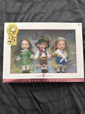2005 Barbie Shelly Puppen-Set: Friends of the World Europe /25th /Mattel H6903