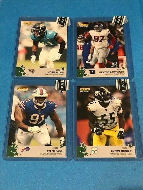 2019-20 Panini Instant NFL All Rookie Team pick player RC GREEN /10 Kyler Murray - Image 4 of 4