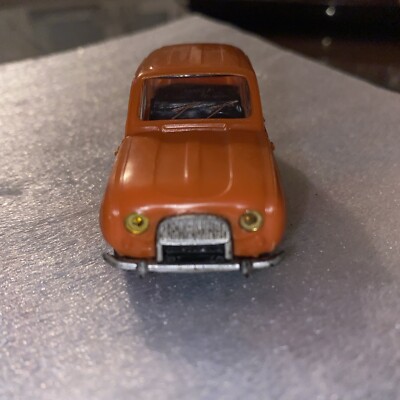 Miniature Norev Renault 4 Orange - Échelle 1/43, Plastique - Occasion