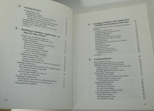 R:Base 5000 Books (LOT OF 3) Using User Guide Business Applications Vtg 1986 - Picture 9 of 24