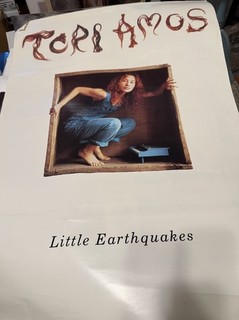 TORI AMOS Little Earthquakes rare original promotional poster from 1992