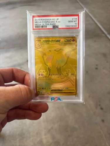 2025 Pokemon Inferno X Gold Charizard MUR 116 PSA 10!! Low Pop