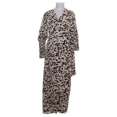 Glamorous Bloom, Wickelkleid, Größe: 40, Beige/Schwarz, Polyester, Leopard #n6l