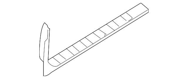 Genuine Nissan Scuff Plate 769B5-EA002