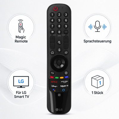 Originale LG Magic Remote AN-MR21GA Fernbedienung MR21GA für LG Smart TV