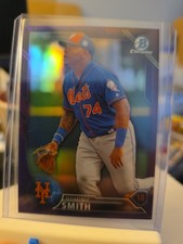 2016 Bowman Draft Chrome Rookie Dominic Smith Purple Refractor /250