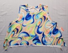 NEW Women's Free People FP Movement Tempo Swirl Tank Top Size Small Loose Flowy