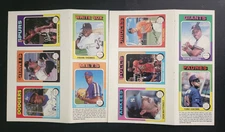 1991 Superstars & Rookies Magazine 10 Uncut Cards-Michael Jordan, Ripken, Gwynn