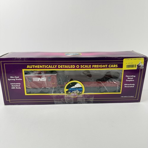 Cuerpo ABS fundido a presión MTH Norfolk Southern Crane Tender escala O 20-98392 (521506) | Condition: New