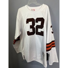 1964 AUTHENTIC VINTAGE JIM BROWN CLEVELAND BROWNS JERSEY 56 MITCHELL NESS