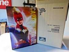 NEW - Hot Toys Captain Marvel Deluxe Version MMS522 - 1 6 Scale Action Figure