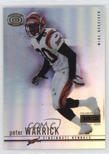 2001 Pacific Dynagon Premiere Date 49/135 Peter Warrick #22 6k2
