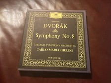 dvorak symphony no. 8 deutsche grannophon 4-track stereo reel to reel