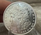 1886 MORGAN DOLLAR SUPERB GEM BU MS PROOF LIKE #2732 — photo 5