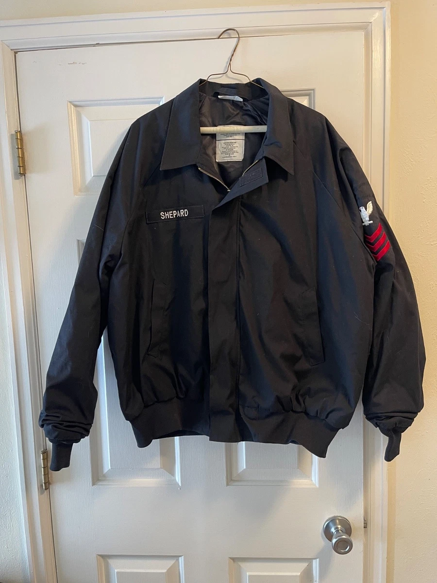 navy utility jacket products for sale | eBay