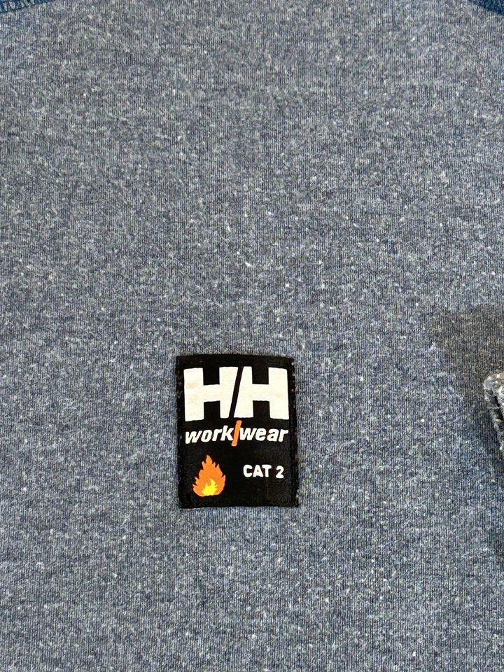 Camisa Helly Hansen Para Hombres 2XL FR Ropa de Trabajo Resistente al Fuego Manga Larga Capa Base Foto 2 de 4