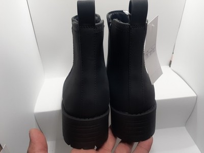 Buffalo David Bitton Anna Black Water Repellent Memory Foam Women's Boots