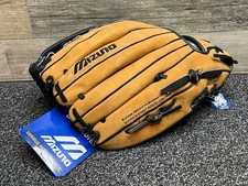 MIZUNO MFR 1304 T Professional Model Baseball Glove 13" Black Tan RHT - New 