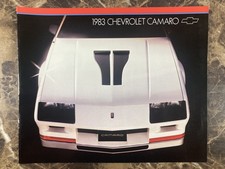 1983 Chevrolet Camaro Dealer Sales Brochure Catalog Z28 Berlinetta Sport Coupe