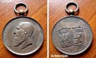 Bronzen medaille Landbouwprijskamp Brugge 1894