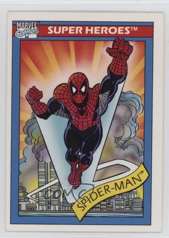1990 Impel Marvel Universe Super Heroes Cosmic Spider-Man #30