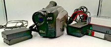 JVC COMPACT VHS CAMCORDER PRO-CISION 5 HEAD SYSTEM UNTESTED