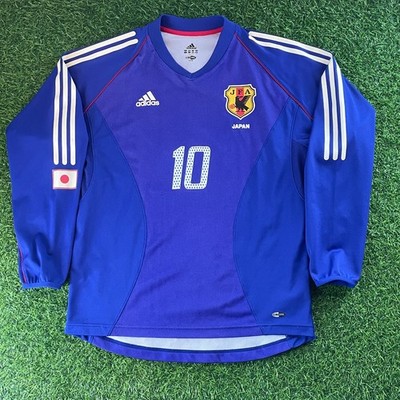 Shunsuke Nakamura - Japan 2002 Official Long Sleeve Jersey Shirt
