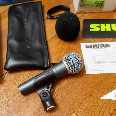 Shure Beta 58A Dynamisches Gesangsmikrofon Vocal Mikro OVP TOP Zustand