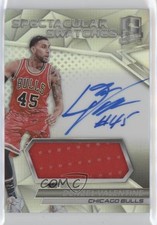 2016 Panini Spectra Spectacular Swatch 21/149 Denzel Valentine #SS-DVT Auto r7o