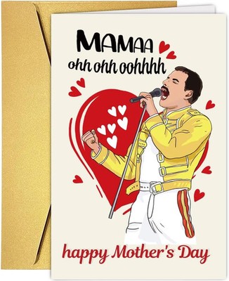 Funny Mothers Day Card for Wife Mom Stepmom Grandma, First Mothers Day Gifts fro