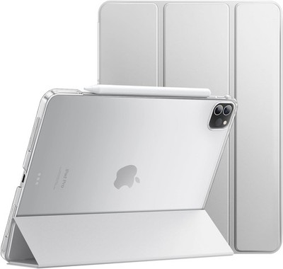 JETech Hülle für iPad Pro 11'' 2022/2021/2020/2018, Silber, mit Pencil Aufladung