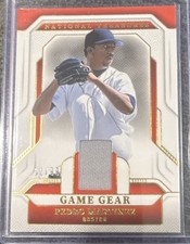 Panini National Treasures 2025 Game Gear Pedro Martinez #GGS-PM 32/99 Red Sox