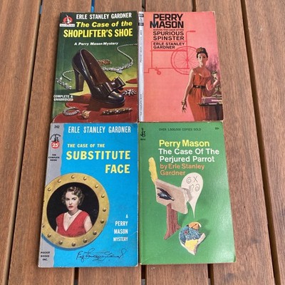 Perry Mason Pocket Books Lot of 4  by Erle Stanley Gardner