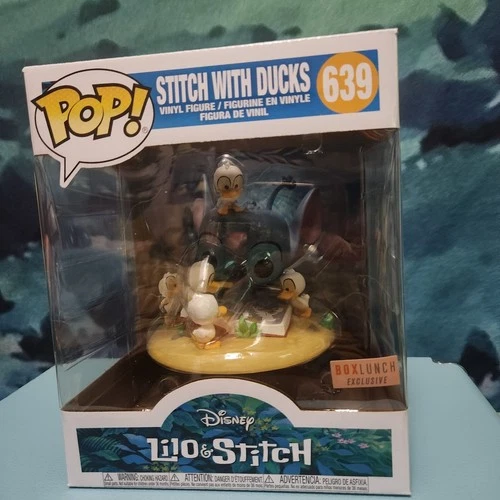 Funko Pop! Deluxe: Disney - Stitch with Ducks (6 inch) - Box Lunch (BL) (Exclu