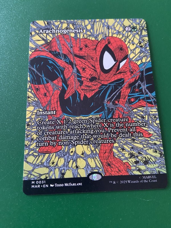 Magic The Gathering: Spider-Man - Arachnogenesis Borderless M0031