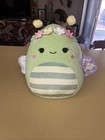 RARE Squishmallow Sybil The Flower Crown Bumble Bee 12 inch 6-20-24 Plush — photo 1