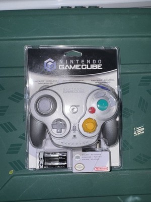 Nintendo GAMECUBE WAVEBIRD Wireless Controller PLATINUM Genuine Factory Sealed