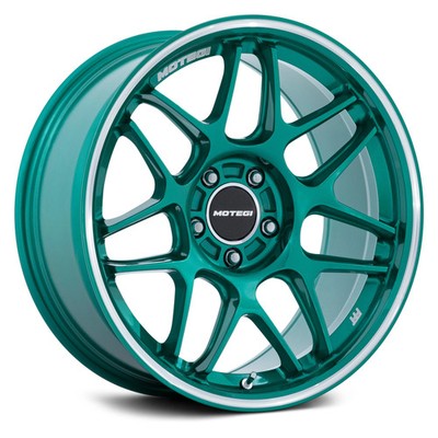 Motegi Racing MR158 TSUBAKI Wheel 18x10.5 (35, 5x112, 66.56) Green Single Rim