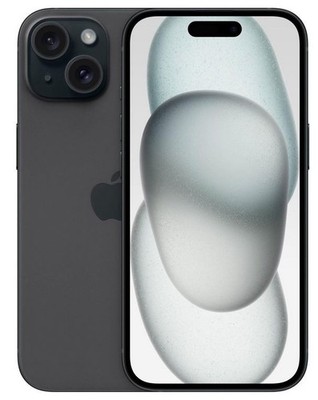 Apple iPhone 15 - 128GB - Black - Schwarz - Differenzbesteuert