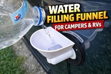 Water Filling Funnel for Campers & RVs | No Spill Fresh Water Tank Funnel