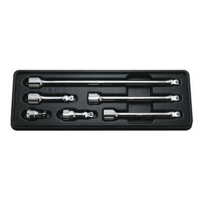  Ko-ken USA 3/8 inch Square Drive Wobble Fix Offset Extension Bar Set - 6 Piece 