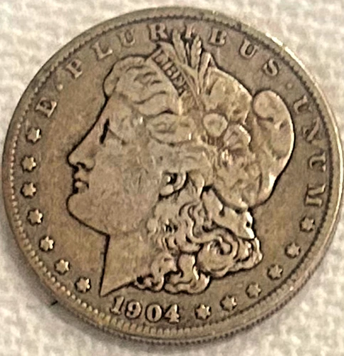 1904P Morgan She's been around the block but still a looker free shipping Sigma+