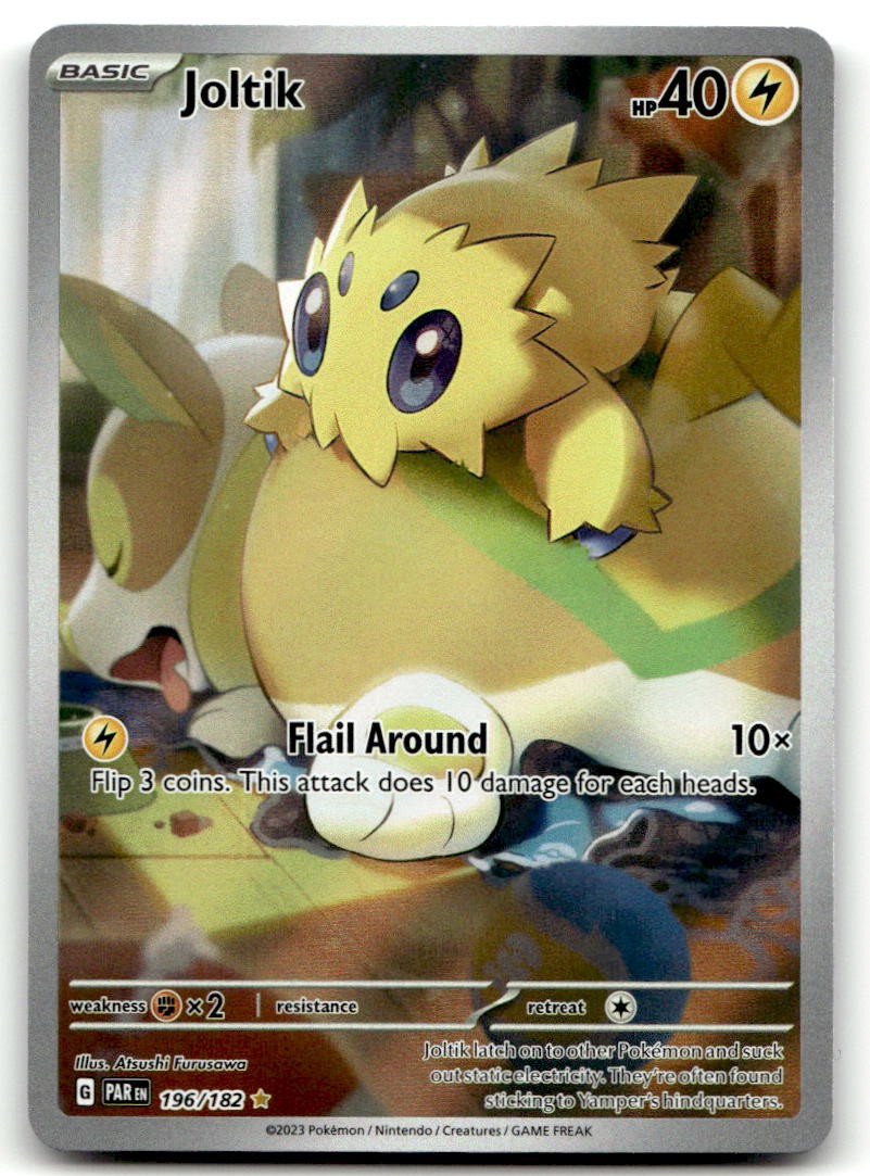 Joltik - PAR SV04: Paradox Rift #196/182 Illustration Rare NM