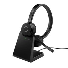 Jabra Evolve 65 TE Wireless Headset with Stan...