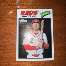 2026 Topps Heritage Gavin Lux Chrome