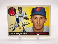 Ray Narleski 1955 Topps #160 Cleveland Indians VG