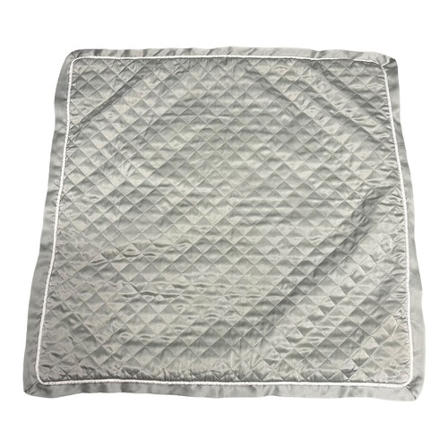 Liz Claiborne Home Throw Pillow Sham Gray Quilted 27” Extra Large Accent Case - Picture 2 of 6