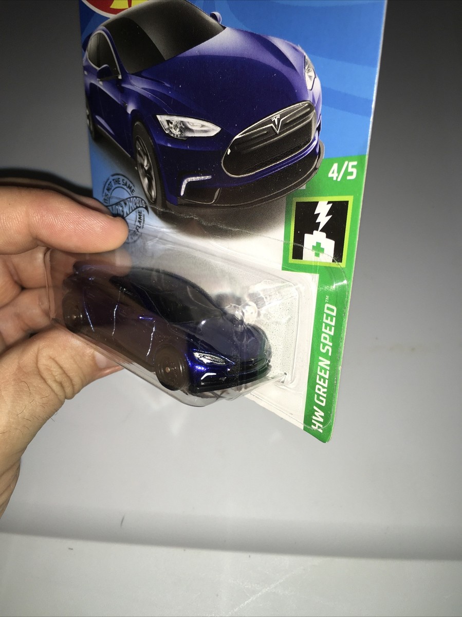 2019 Hot Wheels Super Treasure Hunt Tesla Model S MOC | eBay