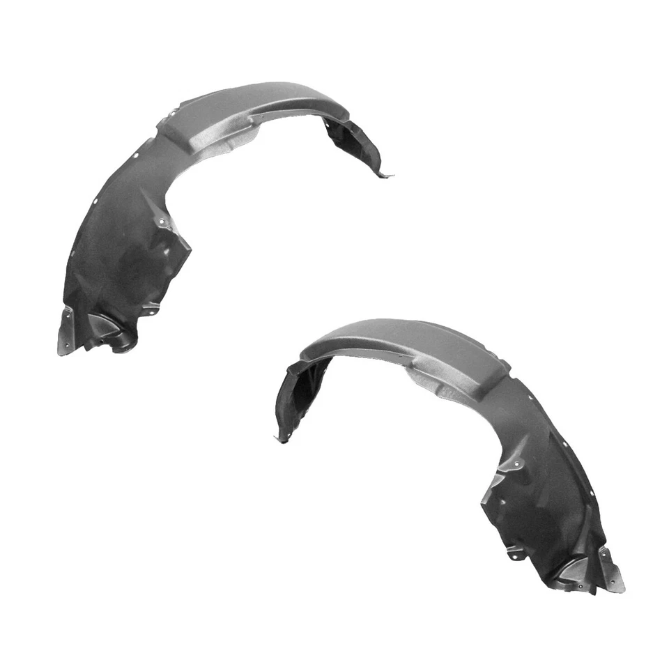 Front Left & Right Fender Liner Set w/ Clips For 2008-2012 Ford Escape FO1248126 - Image 2 of 4