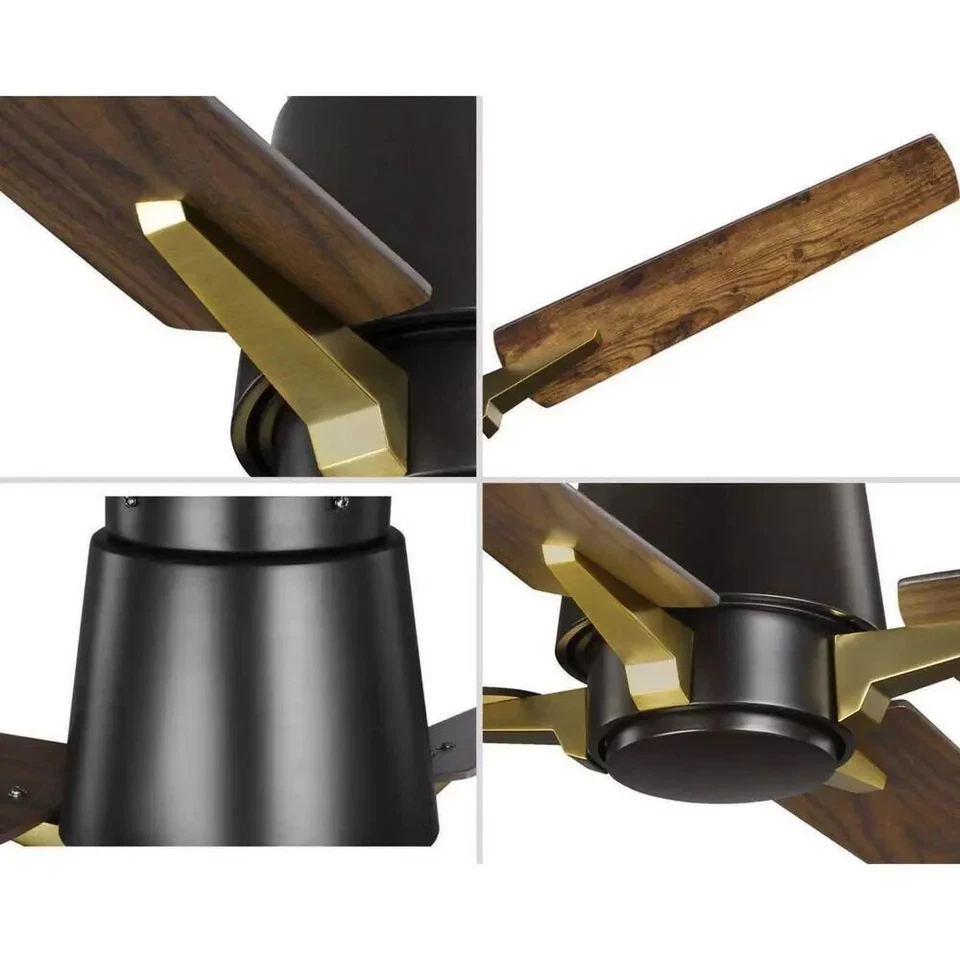 Lindale 52 in. Indoor Architectural Bronze Transitional Ceiling Fan with Remote - Image 4 of 4